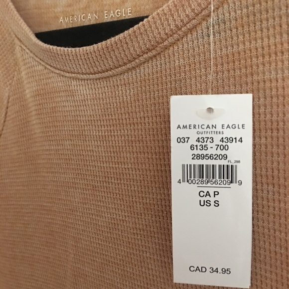 american eagle waffle knit thermal - Picture 4 of 4